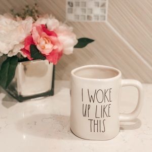 Rae Dunn “I woke up like this” Mug